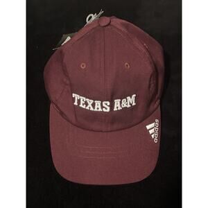 Adidas Officially Licensed Texas A&M Adjustable Strap Back Baseball Cap NWTs